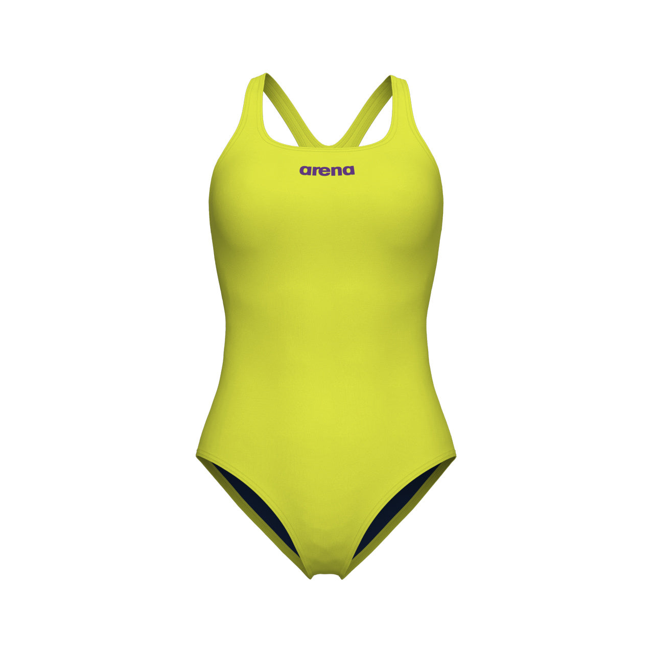 WOMEN'S TEAM SWIMSUIT CHALLENGE SOLID - YELLOW