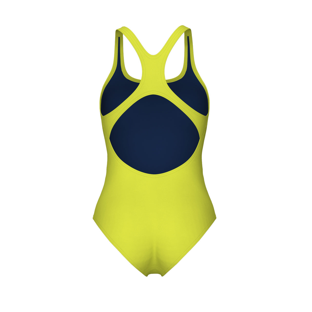 WOMEN'S TEAM SWIMSUIT CHALLENGE SOLID - YELLOW