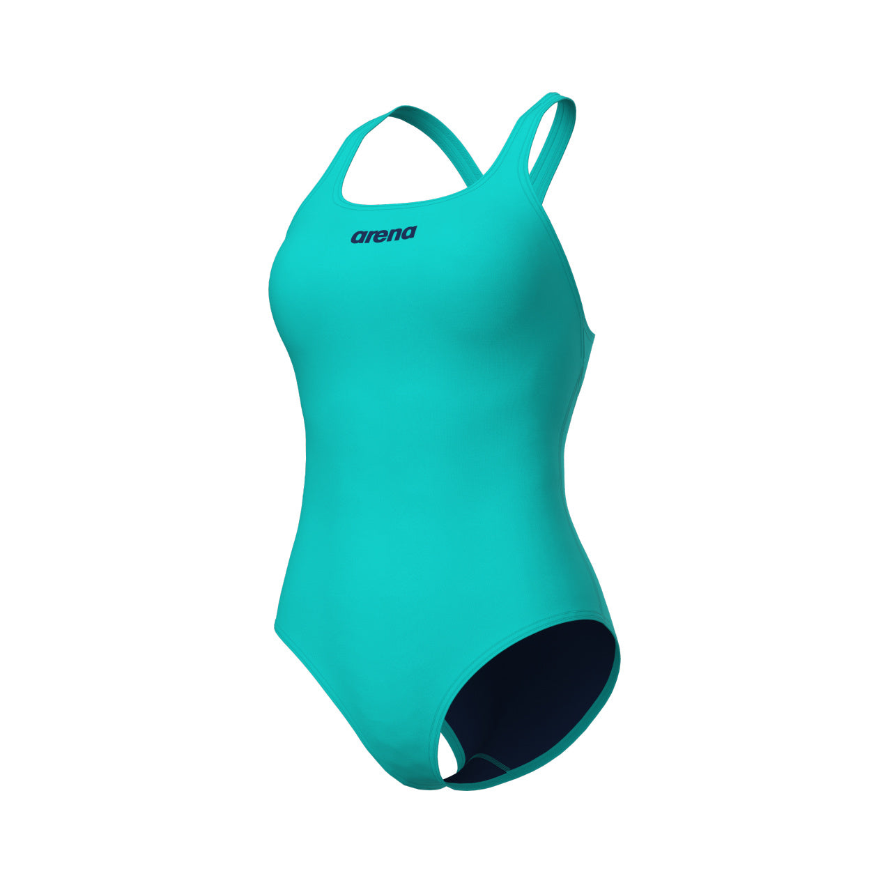 WOMEN'S TEAM SWIMSUIT CHALLENGE SOLID - TURQUOISE