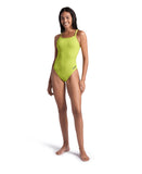 WOMEN'S TEAM SWIMSUIT CHALLENGE SOLID - SOFT GREEN