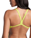 WOMEN'S TEAM SWIMSUIT CHALLENGE SOLID - SOFT GREEN