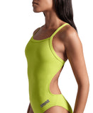 WOMEN'S TEAM SWIMSUIT CHALLENGE SOLID - SOFT GREEN