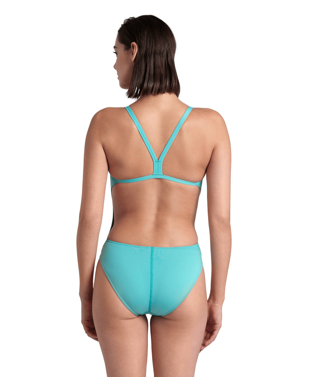 WOMEN'S TEAM SWIMSUIT CHALLENGE SOLID - WATER