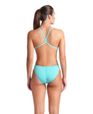 WOMEN'S TEAM SWIMSUIT CHALLENGE SOLID - TURQUOISE/PINK