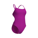 WOMEN'S TEAM SWIMSUIT CHALLENGE SOLID - PINK/GRØN