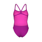 WOMEN'S TEAM SWIMSUIT CHALLENGE SOLID - PINK/GRØN