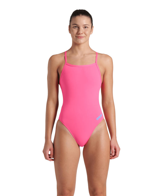 WOMEN'S TEAM SWIMSUIT CHALLENGE SOLID - PINK