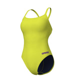 WOMEN'S TEAM SWIMSUIT CHALLENGE SOLID - SOFT GREEN