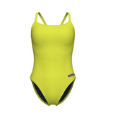 WOMEN'S TEAM SWIMSUIT CHALLENGE SOLID - SOFT GREEN