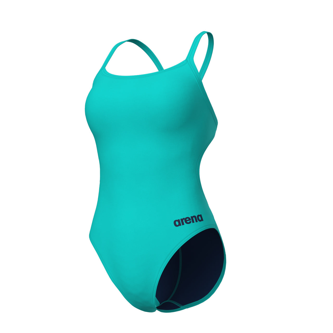 WOMEN'S TEAM SWIMSUIT CHALLENGE SOLID - WATER