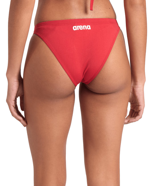 WOMEN’S TEAM SWIM BoTTOM SOLID - RED