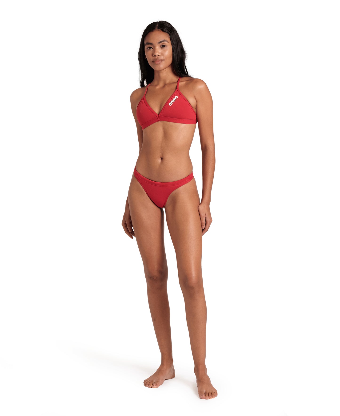 WOMEN’S TEAM SWIM BoTTOM SOLID - RED