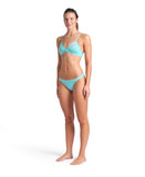 WOMEN’S TEAM SWIM BUTTOM SOLID - TURKIS