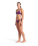 WOMEN'S TEAM SWIM BOTTOM SOLID - PURPLE