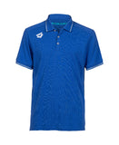 Arena Team Poloshirt Solid Cotton Royal Blå