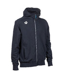 TEAM HOODED JACKET PANEL NAVY