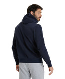 TEAM HOODED JACKET PANEL NAVY