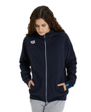 TEAM HOODED JACKET PANEL NAVY