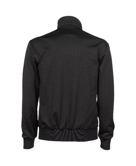 Træningsjakke Panel Poly Navy Sort