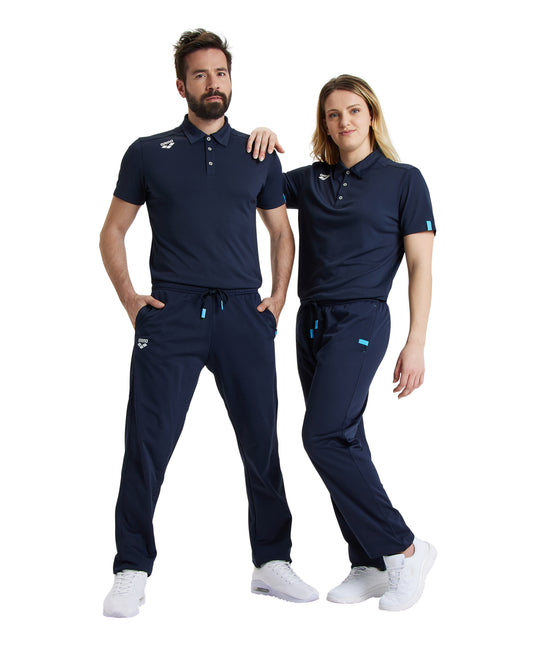 Team Bukser Solid Knitted Poly Unisex - Navy