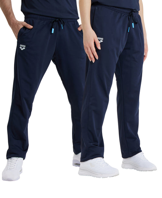 Team Bukser Solid Knitted Poly Unisex - Navy