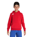 Junior Team Hooded Sweatshirt Panel - Rød