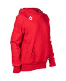 Junior Team Hooded Sweatshirt Panel - Rød