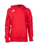 Junior Team Hooded Sweatshirt Panel - Rød