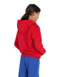 Junior Team Hooded Sweatshirt Panel - Rød