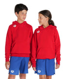 Junior Team Hooded Sweatshirt Panel - Rød