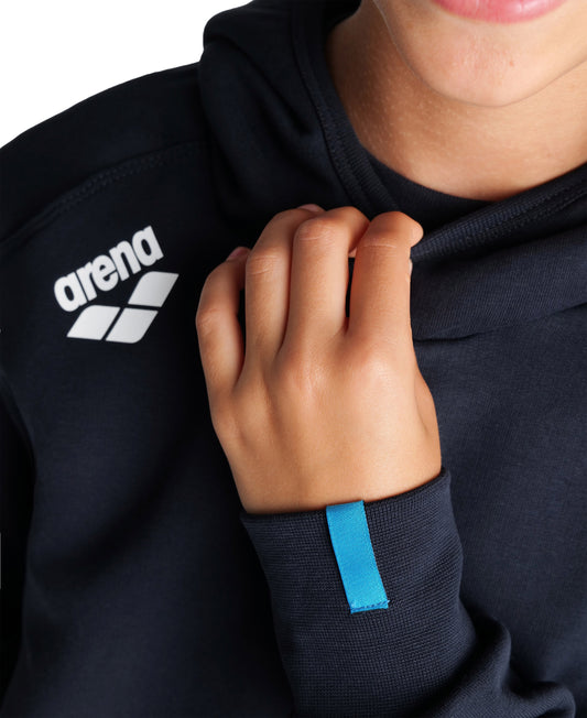 Junior Team Hooded Sweatshirt Panel - Navy
