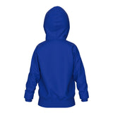 Junior Team Hooded Sweatshirt Panel - Royal Blå