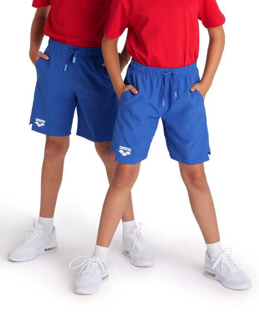 Junior Shorts Team Bermuda Panel - Blå