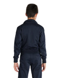 Team Junior Træningsjakke Panel Knitted - Navy