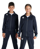Team Junior Træningsjakke Panel Knitted - Navy