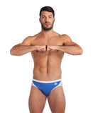 MEN’S ARENA ICONS SWIM BRIEFS SOLID - BLUE