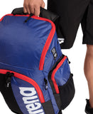 SPIKY III BACKPACK 45L - NAVY/RØD/HVID