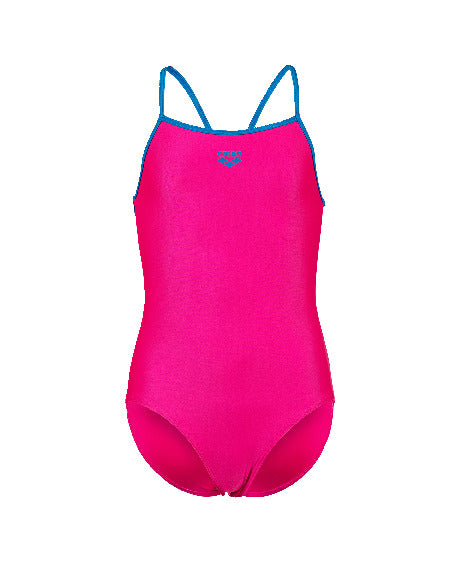 GIRL'S SWIMSUIT LIGHT DROP SOLID FREAK ROSE