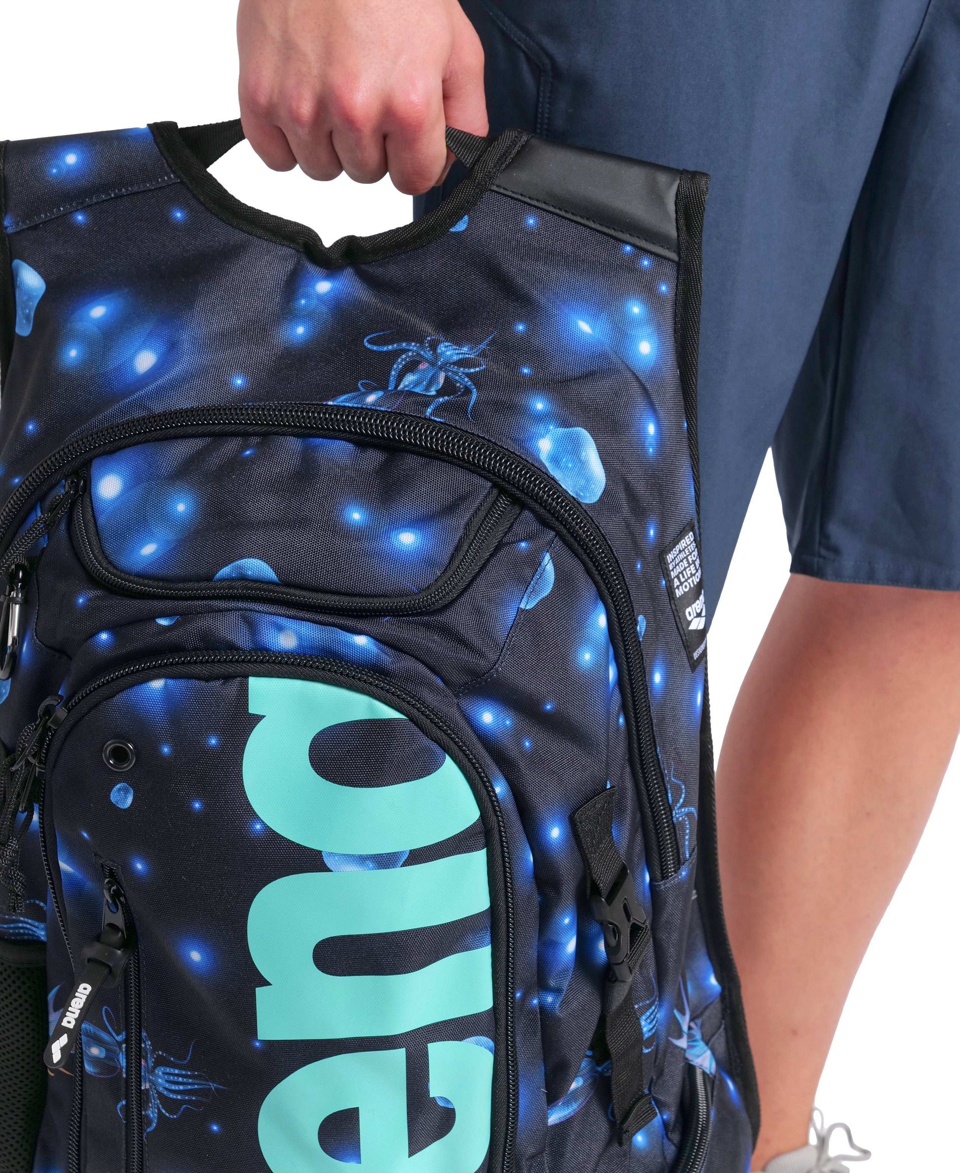 FASTPACK 3.0 ALLOVER BAG - AQUA