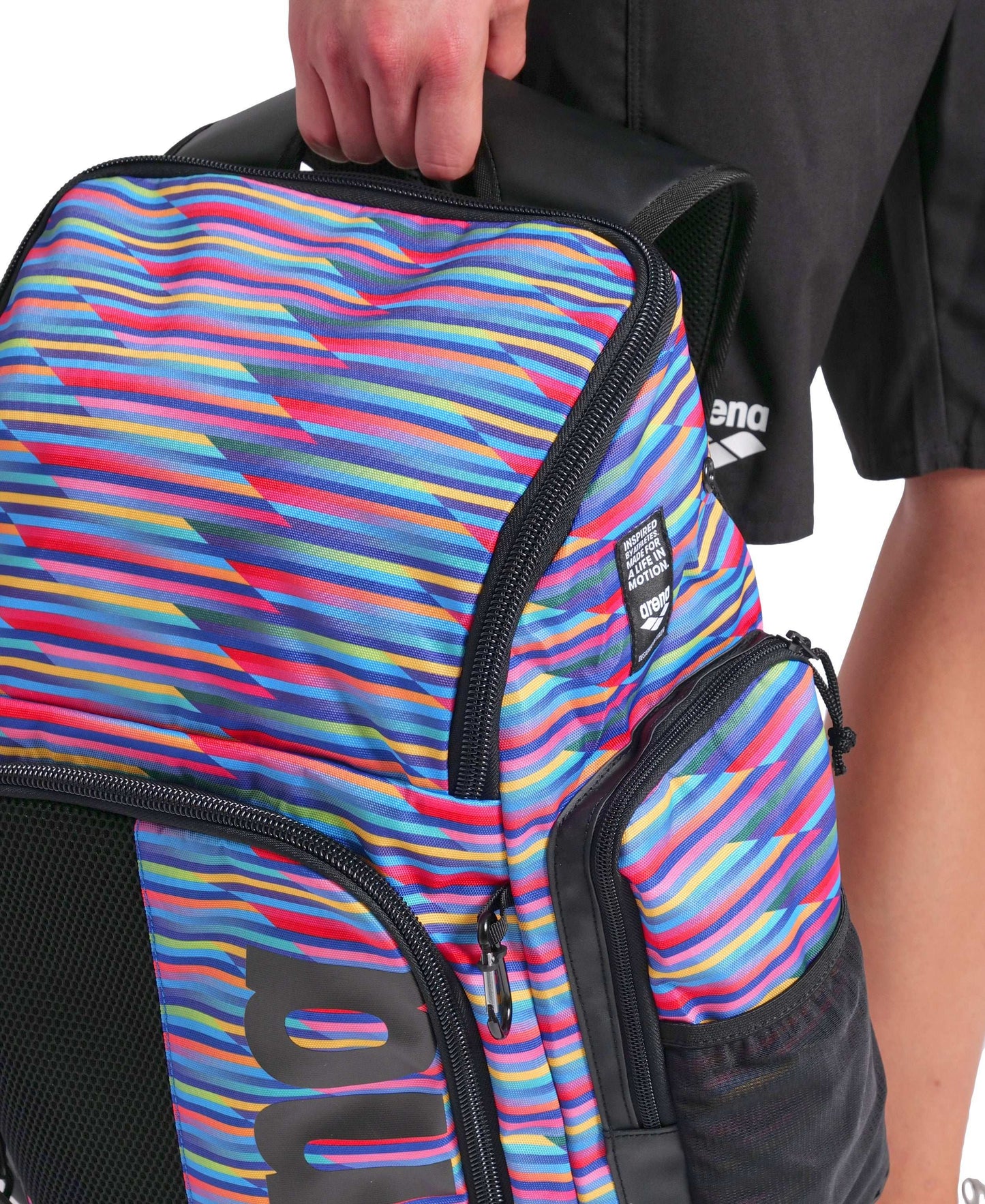 SPIKY III BACKPACK - RACING STRIPES