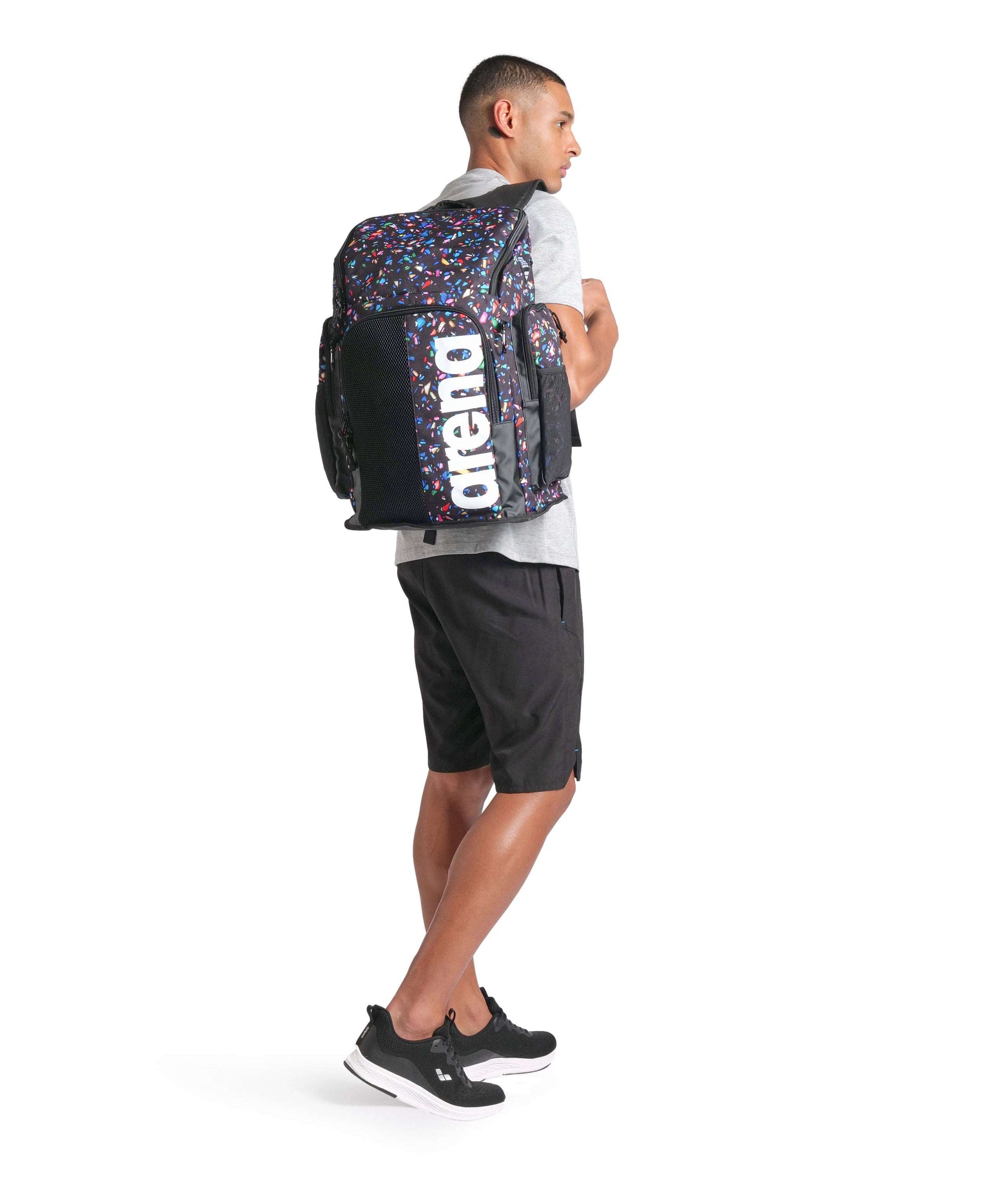 SPIKY III BACKPACK - CONFETTI BLACK