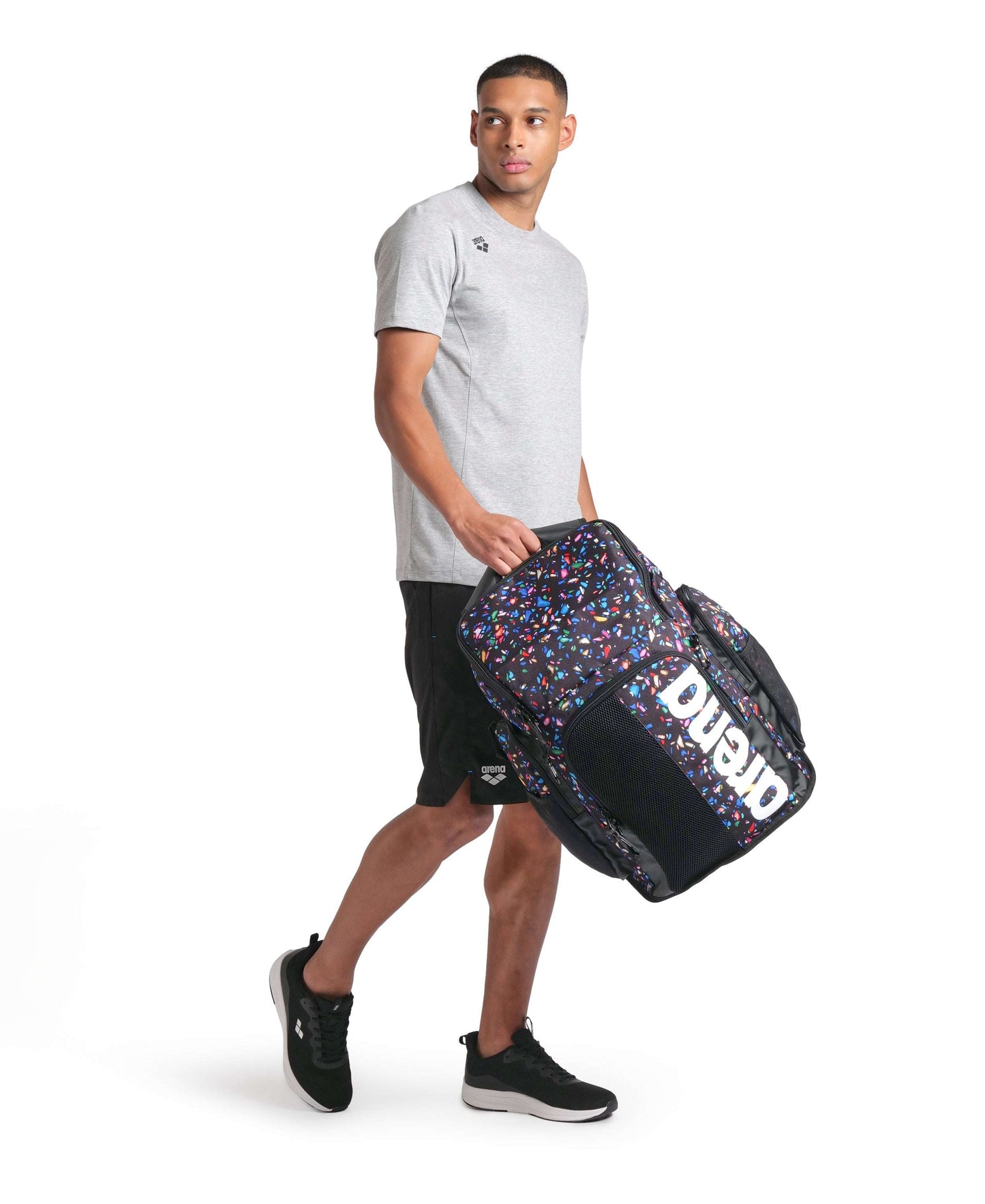 SPIKY III BACKPACK - CONFETTI BLACK
