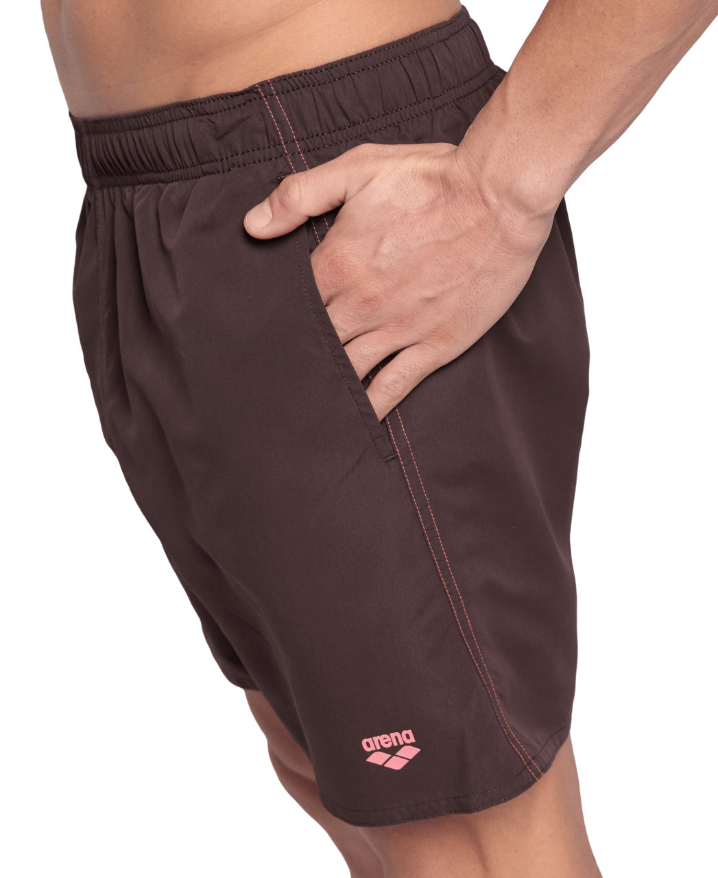 FUNDAMENTALS BOXER R SEPIA-CALYPSO CORAL - BROWN