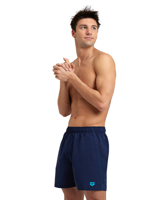 FUNDAMENTALS BOXER R NAVY-TURQUOISE