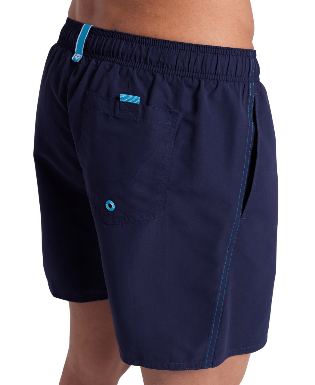 FUNDAMENTALS BOXER R NAVY-TURQUOISE