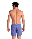 FUNDAMENTALS BOXER R PURPLE BLUE-FLUO RED