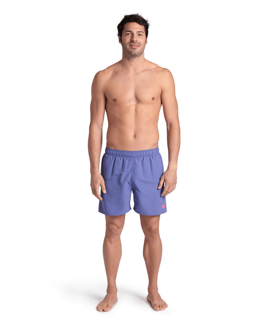 FUNDAMENTALS BOXER R PURPLE BLUE-FLUO RED