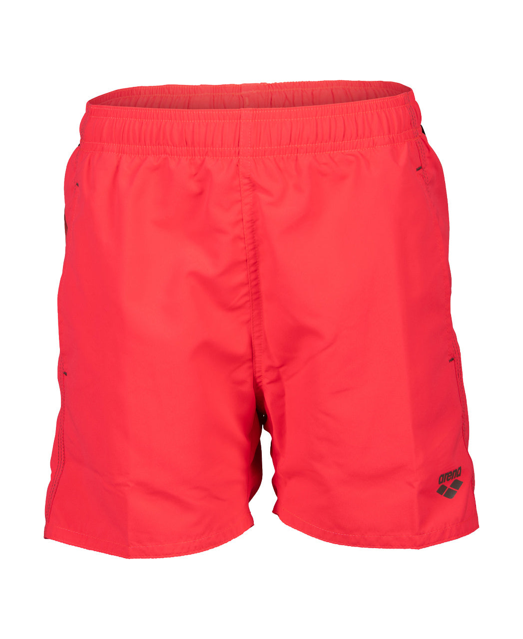 BOYS' BEACH BOXER SOLID - Fluor Red