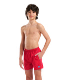 Drenge Badeshorts Solid R - Rød