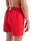 Drenge Badeshorts Solid R - Rød